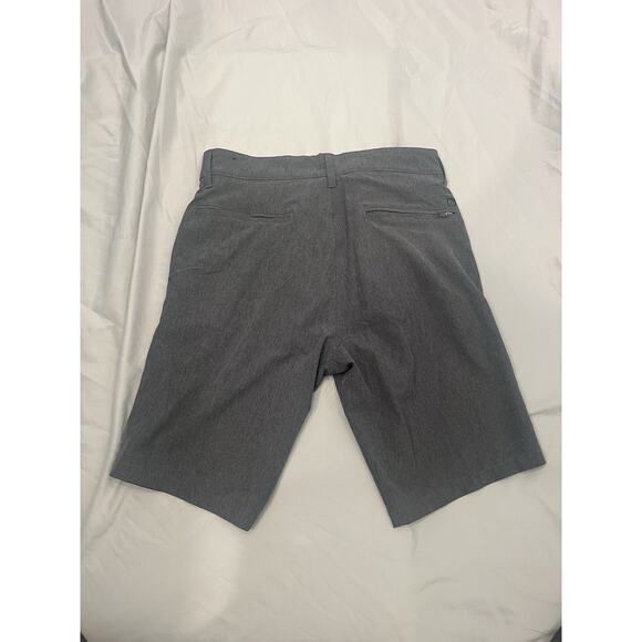 Burnside Men’s Gray Casual Shorts - Size 30 - Made in Bangladesh - Picture 3 of 6